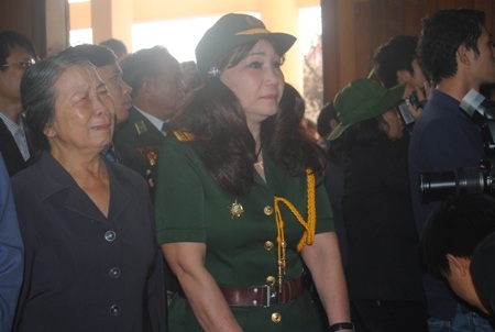 Nhiều người bật khóc trong buổi lễ truy điệu